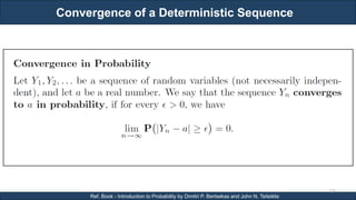 Convergence of a Deterministic Sequence
RJEs: Remote job entry points
120
Ref. Book - Introduction to Probability by Dimitri P. Bertsekas and John N. Tsitsiklis
 