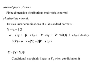Conditional Dimention Types of Stochastic Processes stochseries2.ppt