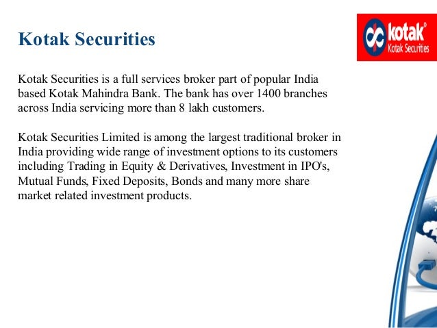 Options trading kotak