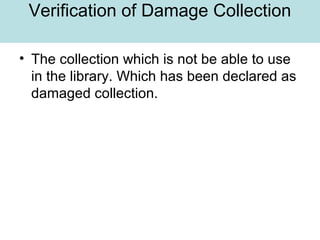 Library Books Stock Taking | PPT