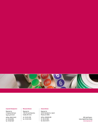 REPACORP: Stock Labels Catalog | PDF