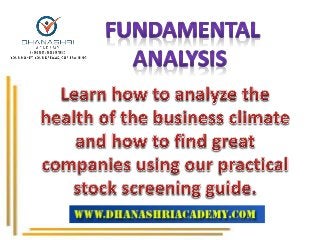 Stock Market Tutorials by Dhanashri Academy