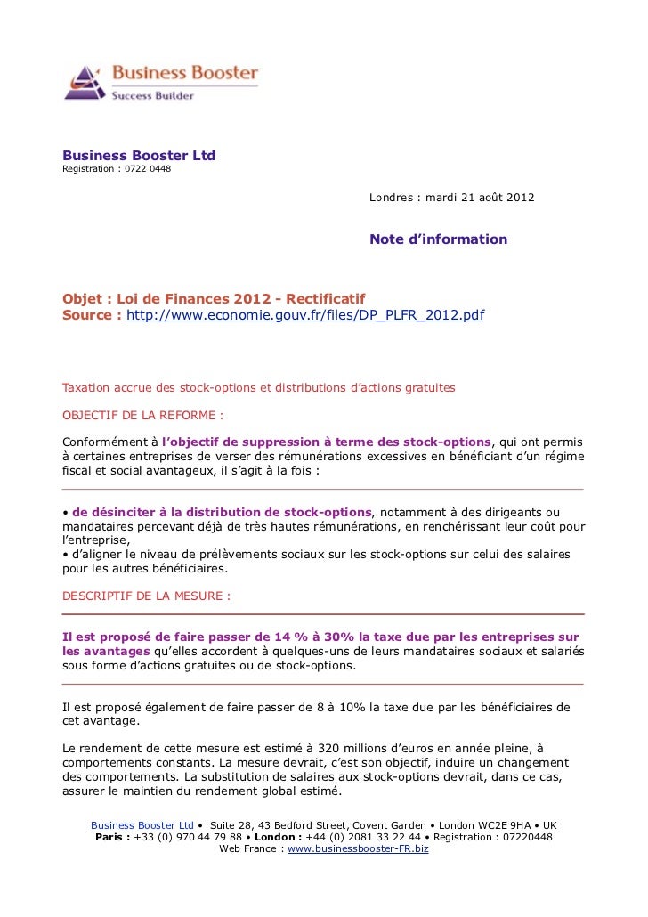 Actions gratuites et stock options