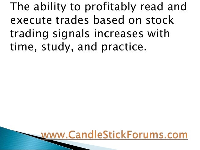 Stock trading signals
