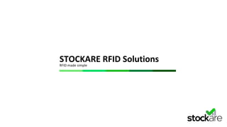 Stockare RFID Solutions - RFID Applications