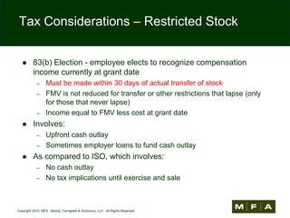 Stock Based Compensation | PPTX