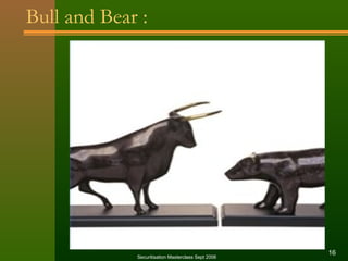 Bull and Bear : 
Securitisation Masterclass Sept 2006 16 
 