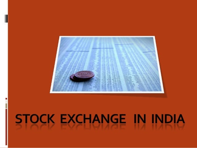 Trading system in stock exchanges in india-ppt