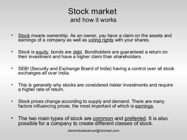 stock exchange reforms in india stock how it works