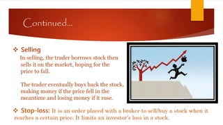 Stock(Share) Market | PPTX | Stocks and Bonds | Personal Investing