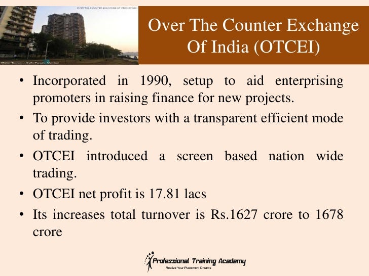 Screen based trading system was introduced nationwide by