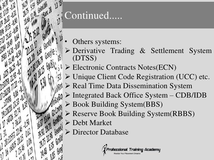Screen based trading system was introduced nationwide by