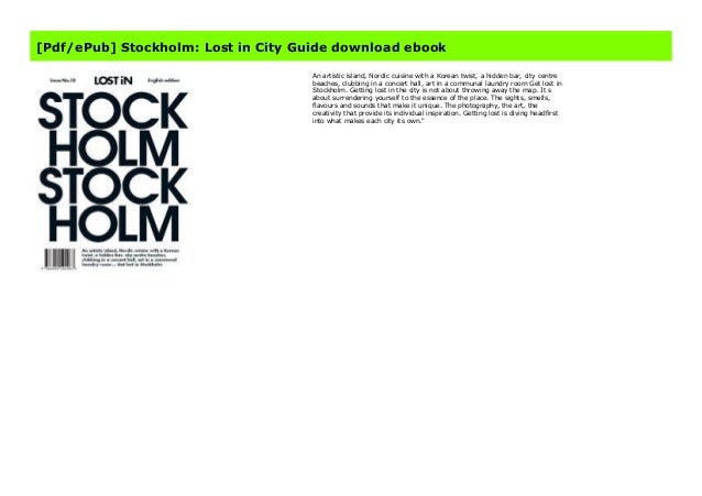 Stockholm LOST iN City Guide