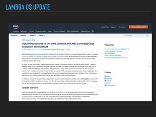 LAMBDA OS UPDATE
 