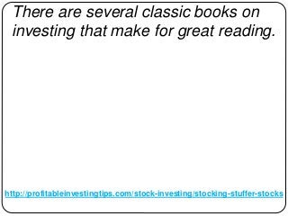 Stocking Stuffer Stocks