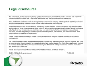 Stock Investing Basics from Fidelity Investments | PDF
