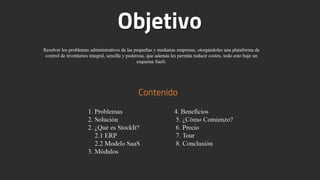 Software control de inventarios