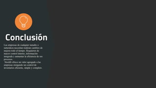 Software control de inventarios