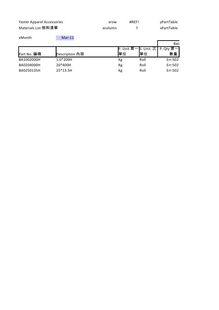 stock ledger excel