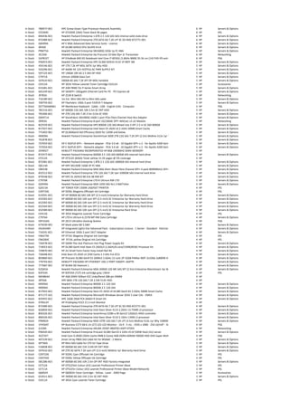 In Stock 780977-001 HPE Screw-Down Type Processor Heatsink Assembly 6 HP Servers & Options
In Stock CF226XC HP CF226XC (26A) Toner black 9K pages 6 HP IPG
In Stock 846436-B21 Hewlett Packard Enterprise 1.6TB 2.5 12G SAS SAS internal solid state drive 6 HP Servers & Options
In Stock 872489-B21 Hewlett Packard Enterprise 2TB SATA 6G 7.2K LFF SC DS HDD 872771-001 6 HP Servers & Options
In Stock Q0H99A HP E MSA Advanced Data Services Suite - Licence 6 HP Servers & Options
In Stock SR3GK HP DL380 GEN10 CPU SILVER 4114 6 HP Servers & Options
In Stock P9M75A Hewlett Packard Enterprise SN1600Q 32Gb 1p FC HBA 6 HP Servers & Options
In Stock J9150D Hewlett Packard Enterprise Hp Procurve 10-Gbe Sfp+ Sr Transceiver 6 HP Networking
In Stock 3UP81ET HP EliteBook 840 G5 Notebook Intel Core i7-8550U (1.8GHz 8MB) 35.56 cm (14) FHD IPS anti-glare LED (1920 x 1080) 8GB (1 x 8GB) DDR4 SDRAM 256GB PCIe NVMe SSD Intel UHD Graphics 620 802.6 HP PSG
In Stock P06453-B21 Hewlett Packard Enterprise HPE DL360 GEN10 4110 1P 8SFF SM 6 HP Servers & Options
In Stock 454146-B21 HP 1TB 7.2k HP MDL SATA 1yr Wty HDD 5 HP Servers & Options
In Stock 503296-B21 HP 460W HE 12V HOTPLG AC PWR SUPPLY KIT 5 HP Servers & Options
In Stock 507125-B21 HP 146GB 10K 6G 2.5 SAS DP HDD 5 HP Servers & Options
In Stock C7971A Ultrium 200GB Data Cart 5 HP Servers & Options
In Stock 507610-B21 500GB 6G SAS 7.2K SFF DP MDL harddisk 5 HP Servers & Options
In Stock CE412A HP 305A Yellow LaserJet Toner Cartridge CE412A 5 HP Accessories
In Stock 631681-B21 HP 2GB FBWC for P-Series Smart Array 5 HP Servers & Options
In Stock 665249-B21 HP 560SFP+ 10Gigabit Ethernet Card for PC - PCI Express x8 5 HP Servers & Options
In Stock J9783A HP 2530-8 Switch 5 HP Networking
In Stock 716189-B21 1m Ext. Mini-SAS HD to Mini-SAS cable 5 HP Servers & Options
In Stock 700759-B21 HP FlexFabric 10Gb 2-port 533FLR-T Adapter 5 HP Servers & Options
In Stock QY776AA#ABU HP Membrane Keyboard - Cable - USB - English (UK) - Computer 5 HP PSG
In Stock 781516-B21 HP 600GB 12G SAS 10K 2.5in SC ENT HDD 5 HP Servers & Options
In Stock 765466-B21 HP 2TB 12G SAS 7.2K 2.5in 512e SC HDD 5 HP Servers & Options
In Stock QW971A HP StoreFabric SN1000Q 16GB 1-port PCIe Fibre Channel Host Bus Adapter 5 HP Servers & Options
In Stock J9993A Hewlett Packard Enterprise 8-port 1G/10GbE SFP+ MACsec v3 zl2 Module 5 HP Networking
In Stock 822559-B21 Hewlett Packard Enterprise HPE 800GB 12G SAS Mixed Use-3 SFF 2.5-in SC SSD 800GB 5 HP Servers & Options
In Stock 817927-B21 Hewlett Packard Enterprise Intel Xeon E5-2620 v4 2.1GHz 20MB Smart Cache 5 HP Servers & Options
In Stock 775403-001 HP DL360Gen9 Std Efficiency SDHS for 120W and below 5 HP Servers & Options
In Stock N9X09A Hewlett Packard Enterprise StoreVirtual 3000 2TB 12G SAS 7.2K SFF (2.5in) Midline 512e 1yr Warranty HDD 2000GB Serial Attached SCSI (SAS)5 HP Servers & Options
In Stock 761878-B21 5 HP Servers & Options
In Stock 727054-B21 HP E 562FLR-SFP+ - Network adapter - PCIe 3.0 x8 - 10 Gigabit SFP+ x 2 - for Apollo 4200 Gen9 ProLiant 5 HP Servers & Options
In Stock 727054-B21 HP E 562FLR-SFP+ - Network adapter - PCIe 3.0 x8 - 10 Gigabit SFP+ x 2 - for Apollo 4200 Gen9 ProLiant 5 HP Servers & Options
In Stock Z4Y85ET HEWLETT PACKARD INCORPORATED HP 8GB 2400MHZ DDR4 MEMORY 5 HP
In Stock 872477-B21 Hewlett Packard Enterprise 600GB 2.5 12G SAS 600GB SAS internal hard drive 5 HP Servers & Options
In Stock CF312A HP CF312A (826A) Toner yellow 31.5K pages @ 5% coverage 5 HP
In Stock 872481-B21 Hewlett Packard Enterprise 1.8TB 2.5 12G SAS 1800GB SAS internal hard drive 5 HP Servers & Options
In Stock Q0L14A HP HPE SN1200E 16GB 2P FC HBA 5 HP Servers & Options
In Stock C8R23B Hewlett Packard Enterprise MSA 8Gb Short Wave Fibre Channel SFP+ 4-pack 8000Mbit/s SFP+ 850nm Multi-mode network transceiver module5 HP Servers & Options
In Stock 832512-B21 Hewlett Packard Enterprise 1TB 12G SAS 7.2K rpm 1000GB SAS internal hard drive 5 HP Servers & Options
In Stock 870548-B21 HP HPE DL GEN10 X8 X16 X8 RSR KIT 5 HP Servers & Options
In Stock C7976B Hewlett Packard Enterprise LTO-6 Ultrium RW LTO 5 HP Servers & Options
In Stock Q2R49A Hewlett Packard Enterprise MSA 1050 SAS 4x1.2 Bdl/Tvlite 5 HP Servers & Options
In Stock Q2613A HP TONER FOR 1300N LASERJET PRINTER 4 HP IPG
In Stock CD973AE HP 920XL Magenta Officejet Ink Cartridge 4 HP IPG
In Stock 619291-B21 HP HP 900GB 6G SAS 10K SFF (2.5-inch) Enterprise 3yr Warranty Hard Drive 4 HP Servers & Options
In Stock 652583-B21 HP 600GB 6G SAS 10K rpm SFF (2.5-inch) SC Enterprise 3yr Warranty Hard Drive 4 HP Servers & Options
In Stock 652583-B21 HP 600GB 6G SAS 10K rpm SFF (2.5-inch) SC Enterprise 3yr Warranty Hard Drive 4 HP Servers & Options
In Stock 652564-B21 HP 300GB 6G SAS 10K rpm SFF (2.5-inch) SC Enterprise 3yr Warranty Hard Drive 4 HP Servers & Options
In Stock 652589-B21 HP 900GB 6G SAS 10K rpm SFF (2.5-inch) SC Enterprise Hard Drive 4 HP Servers & Options
In Stock CE413A HP 305A Magenta LaserJet Toner Cartridge 4 HP IPG
In Stock C7976A HP LTO-6 Ultrium 6.25TB MP RW Data Cartridge 4 HP Servers & Options
In Stock D9Y32AA HP 2013 UltraSlim Docking Station 4 HP PSG
In Stock 675039-001 HP blank plate G8 3.5â€• 4 HP Servers & Options
In Stock E6U64ABE HP Integrated Lights-Out Advanced Pack - Subscription Licence - 1 Server - Standard - Electronic 4 HP Servers & Options
In Stock 716591-B21 HP Ethernet 10Gb 2-port 561T Adapter 4 HP Servers & Options
In Stock CN627AE HP 971XL Magenta Original Ink Cartridge 4 HP IPG
In Stock CN628AE HP 971XL yellow Original Ink Cartridge 4 HP IPG
In Stock 720478-B21 HP 500W Flex Slot Platinum Hot Plug Power Supply Kit 4 HP Servers & Options
In Stock 719053-B21 HP DL380 Gen9 Intel Xeon E5-2603v3 (1.6GHz/6-core/15MB/85W) Processor Kit 4 HP Servers & Options
In Stock 729870-001 HP 2U Small Form Factor Easy Install Rail Kit 4 HP Servers & Options
In Stock 726648-B21 Intel Xeon E5-2650 v3 25M Cache 2.3 GHz 9.6 GT/s 4 HP Servers & Options
In Stock 803860-B21 HP ProLiant DL380 Gen9 E5-2690v3 2.6GHz 12-core 2P 32GB P440ar 8SFF 2x10Gb 2x800W High Perf Server 4 HP Servers & Options
In Stock 779793-B21 HEWLETT PACKARD HP ETHERNET 10G 2-PORT 546SFP+ ADPTR 4 HP Servers & Options
In Stock 777687-001 HP BL460 G9 Heatsink 1 4 HP Servers & Options
In Stock K2Q45A Hewlett Packard Enterprise MSA 200GB 12G ME SAS SFF (2.5in) Enterprise Mainstream 3yr Warranty Solid State Drive4 HP Servers & Options
In Stock B3P24A HP B3P24A (727) Ink cartridge gray 130ml 4 HP IPG
In Stock N0H86AA HP 4GB DDR4 SDRam ECC Unbuffered 288 pin DIMM 4 HP
In Stock J9F50A HPE MSA 1TB 12G SAS 7.2K 2.5IN 512E HDD 4 HP
In Stock N9X96A Hewlett Packard Enterprise 800GB 2.5 12G SAS 4 HP Servers & Options
In Stock N9X96A Hewlett Packard Enterprise 800GB 2.5 12G SAS 4 HP Servers & Options
In Stock 817943-B21 Hewlett Packard Enterprise Xeon E5-2650 v4 DL380 Gen9 Kit 2.2GHz 30MB Smart Cache 4 HP Servers & Options
In Stock 871177-A21 Hewlett Packard Enterprise Microsoft Windows Server 2016 5 User CAL - EMEA 4 HP Servers & Options
In Stock 835955-B21 HPE 16GB 2Rx8 PC4-2666V-R Smart Kit 4 HP Servers & Options
In Stock X7R61AT HP ProDisplay P223 21.5-inch Monitor 4 HP
In Stock 872489-B21 Hewlett Packard Enterprise 2TB SATA 6G 7.2K LFF SC DS HDD 872771-001 4 HP Servers & Options
In Stock 826850-B21 Hewlett Packard Enterprise Intel Xeon Silver 4114 2.2GHz 13.75MB L3 processor 4 HP Servers & Options
In Stock 804326-B21 Hewlett Packard Enterprise SmartArray E208i-a SR Gen10 12Gbit/s RAID controller 4 HP Servers & Options
In Stock 866526-B21 Hewlett Packard Enterprise Intel Xeon Silver 4110 2.1GHz 11MB L3 processor 4 HP Servers & Options
In Stock P9M82A Hewlett Packard Enterprise MSA 10TB 12G SAS 7.2K LFF (3.5in) Midline 512e 1yr Wty 10000GB SAS internal hard drive4 HP Servers & Options
In Stock 1FH50AT HP Business E273 68.6 cm (27) LED LCD Monitor - 16:9 - 5 ms - 1920 x 1080 - 250 cd/mÂ² - 5000000:1 - Full HD - HDMI - VGA - DisplayPort - USB4 HP PSG
In Stock JL558A Hewlett Packard Enterprise ARUBA 2930F 48GPOE+4SFP-STOCK 4 HP Networking
In Stock P06420-B21 Hewlett Packard Enterprise ProLiant DL380 Gen10 2.1GHz 4110 500W Rack (2U) server 4 HP Servers & Options
In Stock 4CZ72ET Intel Core i5-8500 (3GHz Cache 9MB 6 Cores) 4GB DDR4-SDRAM 500GB HDD DVD Super Multi Intel UHD Graphics 630 LAN Windows 10 Pro 64-bit4 HP PSG
In Stock 407339-B21 Smart Array P800 SAS Cable Kit for MSA60 - 2 Metre 3 HP Servers & Options
In Stock AP746A HP Mini-SAS Cable for LTO Int Tape Drive 3 HP Servers & Options
In Stock 516828-B21 HP 600GB 6G SAS 15K 3.5IN DP ENT HDD 3 HP Servers & Options
In Stock 507632-B21 HP 2TB 3G SATA 7.2K rpm LFF (3.5-inch) Midline 1yr Warranty Hard Drive 3 HP Servers & Options
In Stock CD972AE HP 920XL Cyan Officejet Ink Cartridge 3 HP IPG
In Stock CD974AE HP 920XL Yellow Officejet Ink Cartridge 3 HP IPG
In Stock 581286-B21 HP 600GB 6G SAS 10K 2.5in DP ENT HDD Factory integrated 3 HP Servers & Options
In Stock CE712A HP CP5225dn Colour (A3) LaserJet Professional Printer (Base 3 HP IPG
In Stock CE711A HP CP5225n Colour (A3) LaserJet Professional Printer (Base Model+Network) 3 HP IPG
In Stock Q6002A HP Q6002A Toner Cartridge - Yellow - Laser - 2000 Page 3 HP Accessories
In Stock 652611-B21 HP 300GB 6G SAS 15K 2.5in SC ENT HDD 3 HP Servers & Options
In Stock CE411A HP 305A Cyan LaserJet Toner Cartridge 3 HP IPG
 