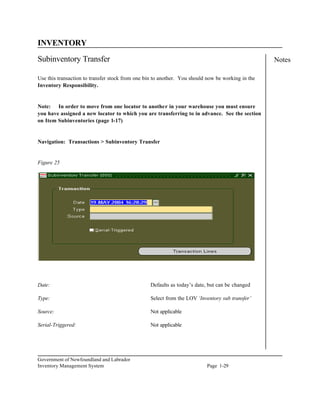 Stock Maintenance | PDF
