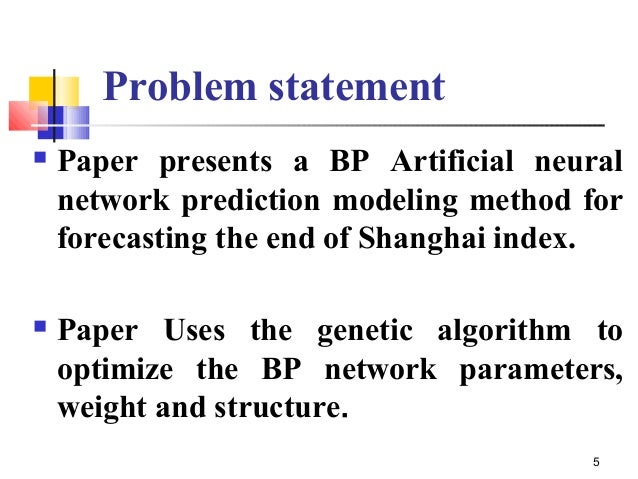 neural networks stock market analysis