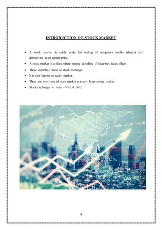 ASSIGNMENT ON STOCK MARKET FRAUD (Security Analysis & Portfolio ...