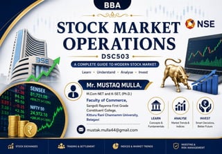 Stock Market Operation Unit - I Introduction.pptx