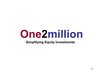 One 2 million Simplifying Equity Investments 