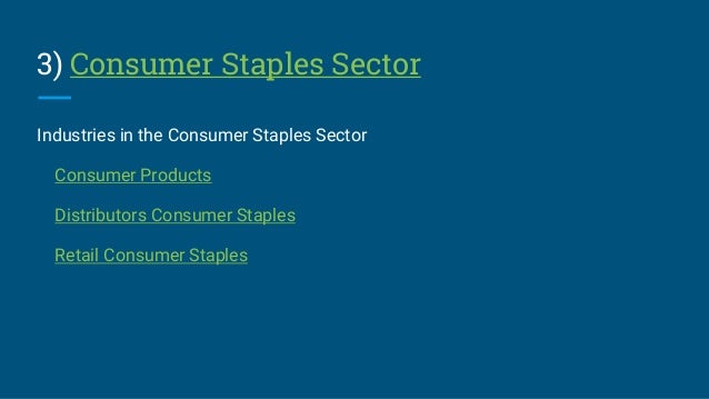 Stocks by sector Stocks by sector
