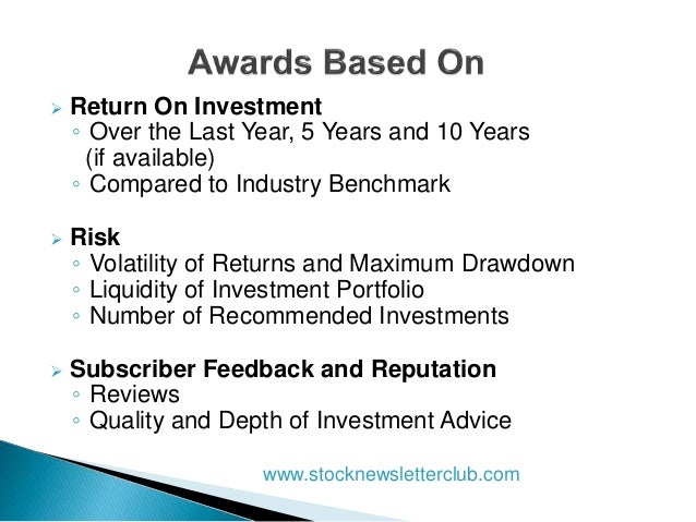best stock newsletters 2016