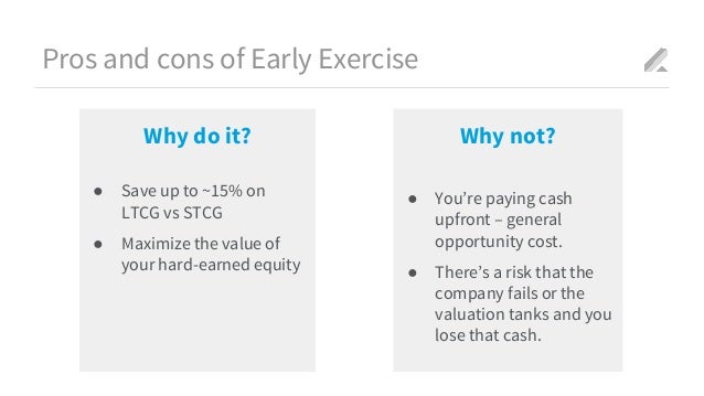 Stock options when hired