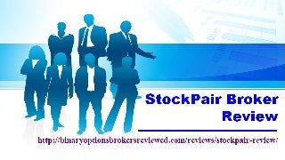 Stock Pair Broker Review