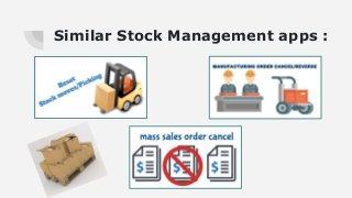 Similar Stock Management apps :
 