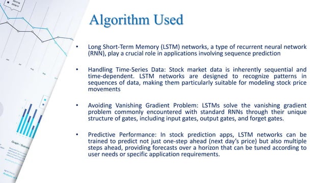 stock price prediction using machine learning | PPTX | Stocks and Bonds ...