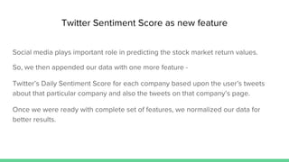 Stock Price Trend Forecasting using Supervised Learning | PDF