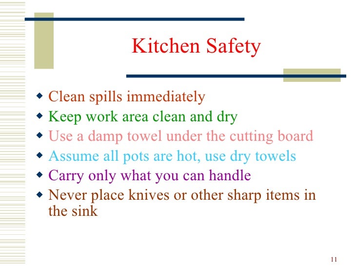 Sanitation Setup Knife Skills