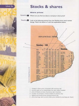 Stocks and shares presentation | PPTX