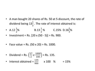 Stock Shares Example Stock & shares | PPTX