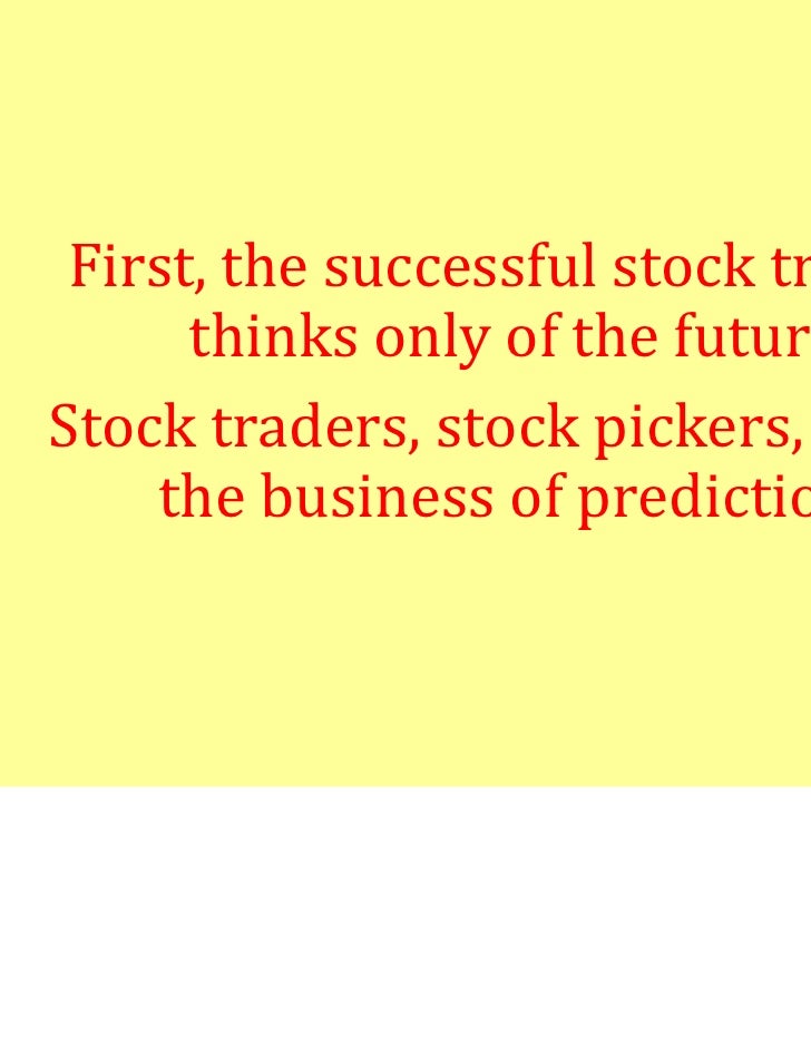 Successful stock market trading strategies