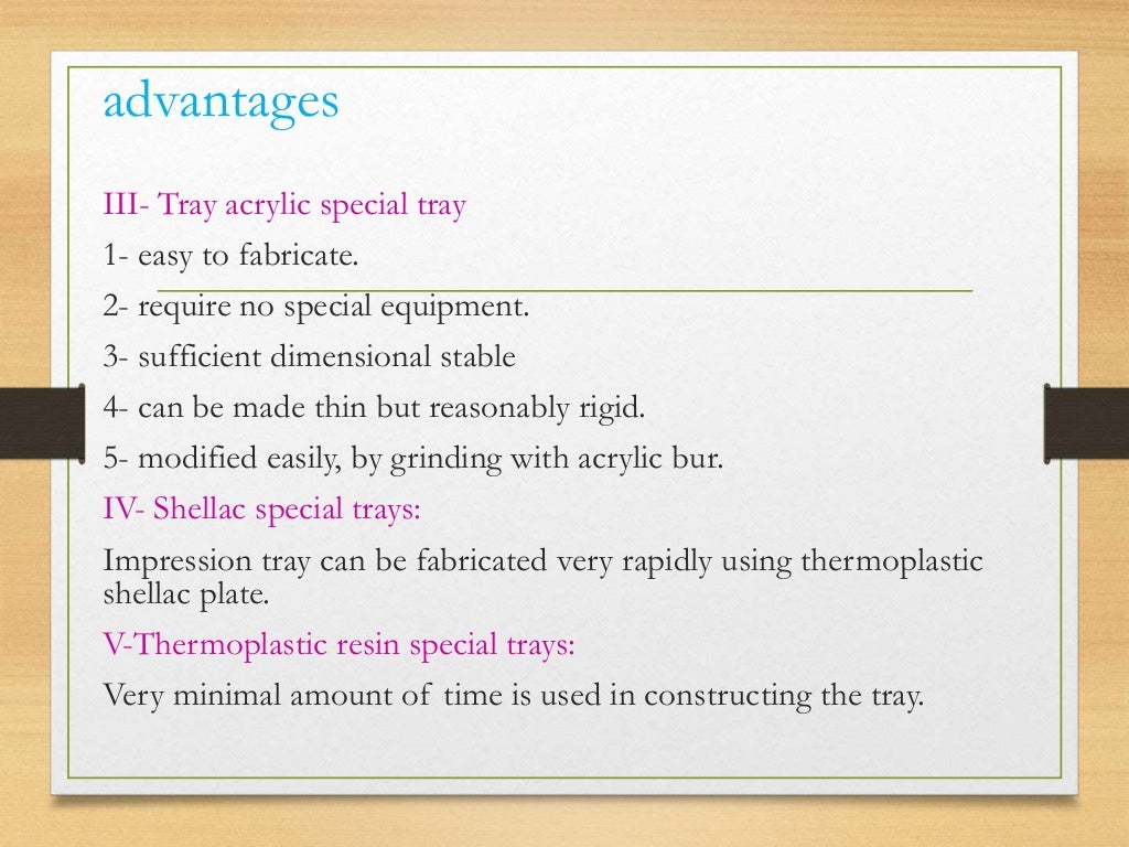 tray definition and classification