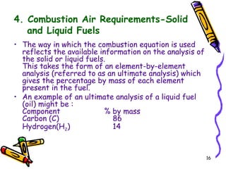 Stoichiometric Calculations - fuel combustion.ppt