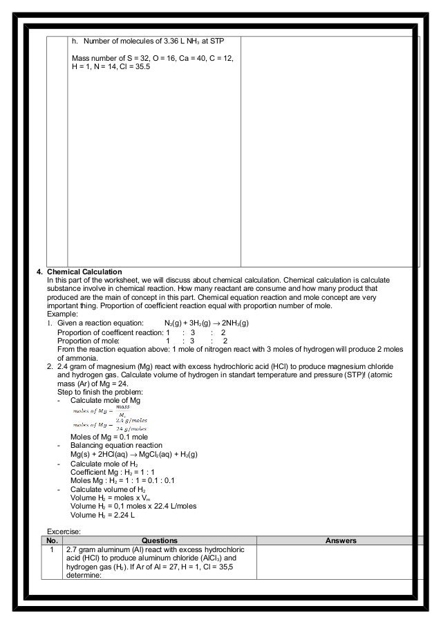 Stoichiometry Perhitungan Kimia Stoikiometri Stoichiometry Perhitungan Kimia Stoikiometri