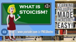WHAT IS
STOICISM?
 