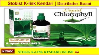 Stokist K-link Kendari | Distributor Resmi
STOKIS K-LINK KENDARI ONLINE WA
 