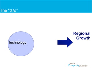 Overview of Creative Class  and the “3Ts”