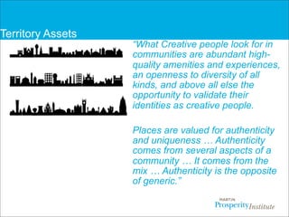 Overview of Creative Class  and the “3Ts”