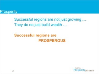 Overview of Creative Class  and the “3Ts”