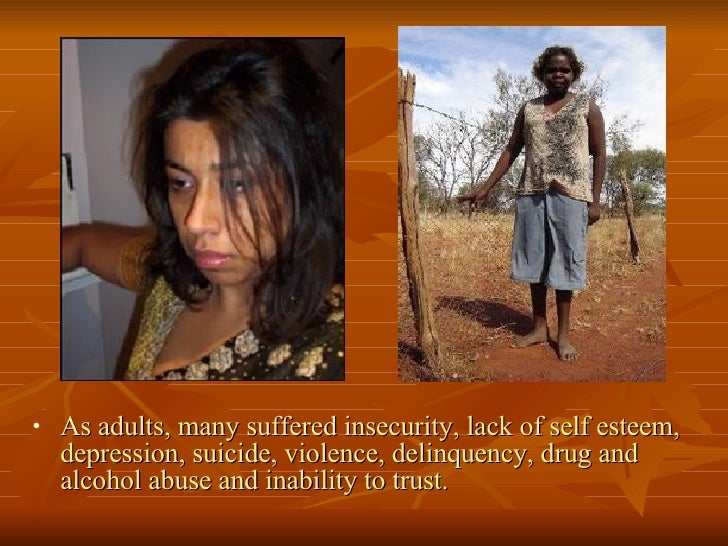stolen generation effects At the present rate, this mass removal of aboriginal children will result in a stolen generation of more than 3,300 children in the northern territory alone. stolen generation effects At the present rate, this mass removal of aboriginal children will result in a stolen generation of more than 3,300 children in the northern territory alone.