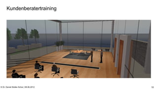 C:Program FilesUBSPresTemplatesPresPrintOnScreen.pot


      Kundenberatertraining




© Dr. Daniel Stoller-Schai | 08.06.2012                                                               53
 